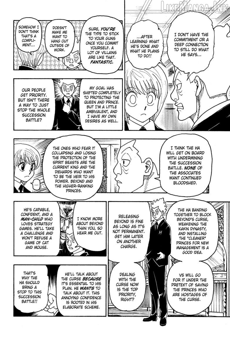Hunter x Hunter, Chapter 414 image 12